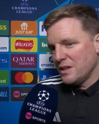 开云电子-埃迪-豪：我们今晚的表现非常出色；吉马良斯脚踝有一些肿胀